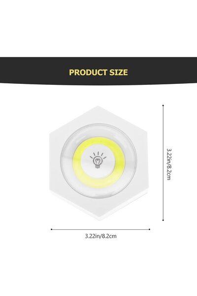 OEM Set 3 Lampi Hexagonale LED Cob cu telecomanda si Butoane individuale