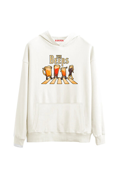 Eastek The Beers 3 İplik Ş Fleece-Lined K Hooded Unisex, Women, Men Hoodie