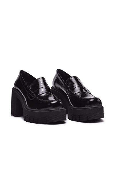 Gusse Bellına Women's Genuine Patent Leather Casual Shoes 46-3