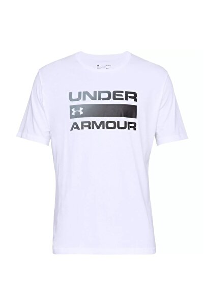 Under Armour Bluză sport Team Issue albă cu mânecă scurtă