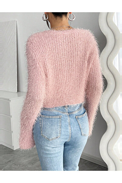 Sheya Shein cardigan, pink