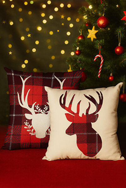 Waldern Χριστουγεννιάτικο Διακοσμητικό Μαξιλάρι 30x60cm Διακοσμητικό Χριστουγεννιάτικο Στολίδι 1 Τεμάχιο Μίγμα