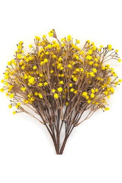 The Bros OFRANK 6 قطع من زهور أنفاس الطفل الاصطناعية نباتات جيبسوفيلا وهمية ل...