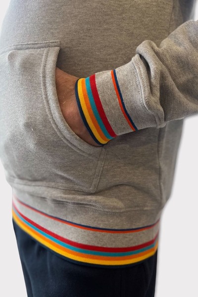 PAUL&SHARK MEN'S HOODED SWEATSHIRT