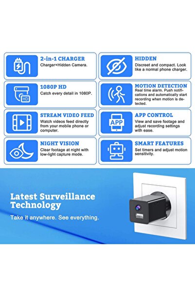 Closeli 1080P Home Camera, Wireless Surveillance Camera, Pet Camera, AI Detection Alerts