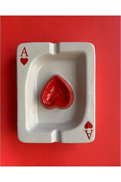 The Bros KNBG DIY Creative Ceramic Ashtray (Red)