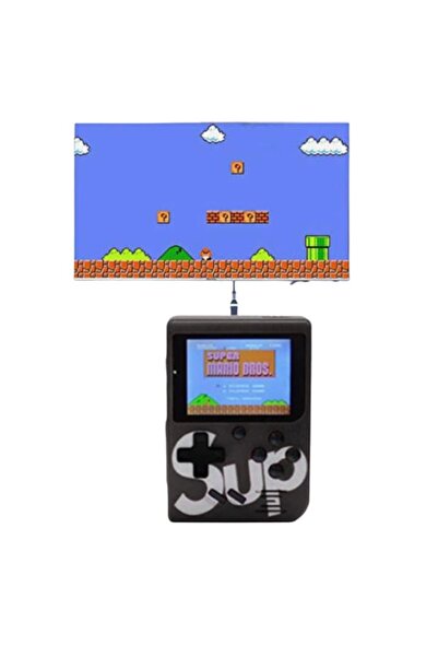 OEM Sup Game Box 500-in-1 Portable Retro Game Console - Black (6+)