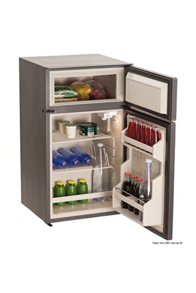 OSCULATI Isotherm Refrigerator with Hermetic Compressor 12/24V, Model CR90, Capacity 70+20 L