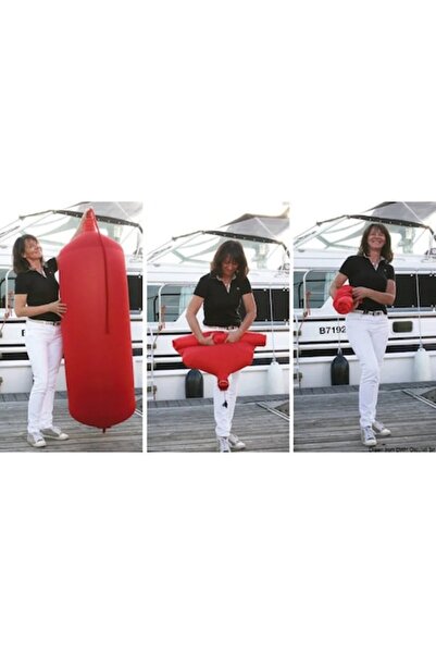 OSCULATI Apărătoare cilindrică gonflabilă Fendertex, diametru 36 cm, 2,2 kg, neagră