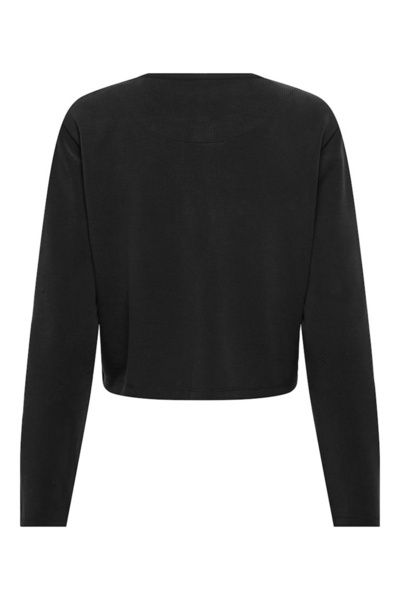 JDY Women's Jdygarzelle Buttoned Long Sleeve Cardigan 15352557 Black