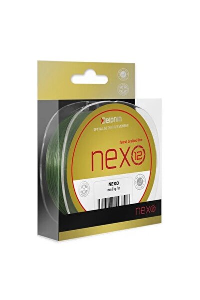 DELPHİN Fir textil NEXO 12 - Verde, 130 m, 0,12 mm