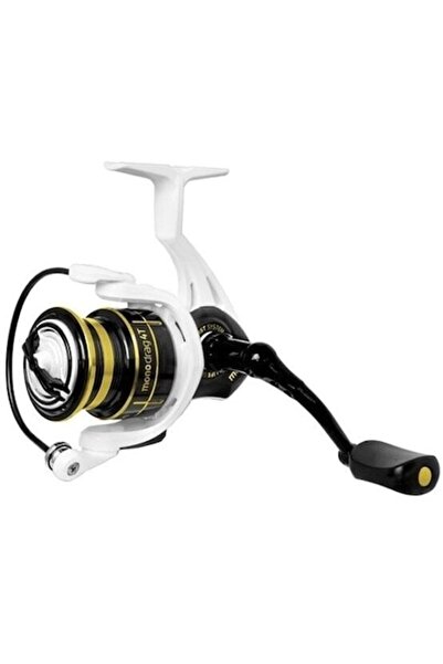 DELPHİN Mulinetă MonoDRAG 4T, alb-negru cu accente aurii