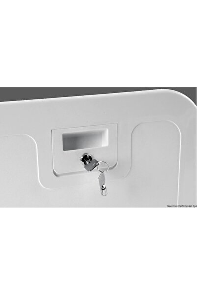 OSCULATI Hatch Locking Kit, White