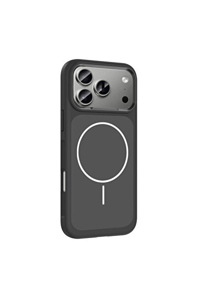 Gpack iPhone 17 Pro Max uyumlu Kılıf Sanremo Metal Kamera Çerçeveli M-Safe Şa...