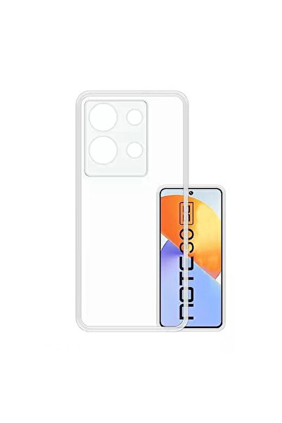 eco port حافظة متوافقة مع هاتف انفينيكس نوت 30 مصنوعة من السيليكون الشفاف الفاخر