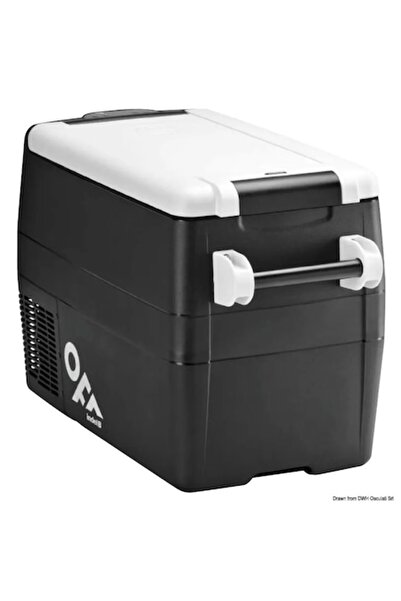 OSCULATI Indel B TB 51 DC Portable Refrigerator, Robust Stainless Steel, 50 L, Secop BD35F