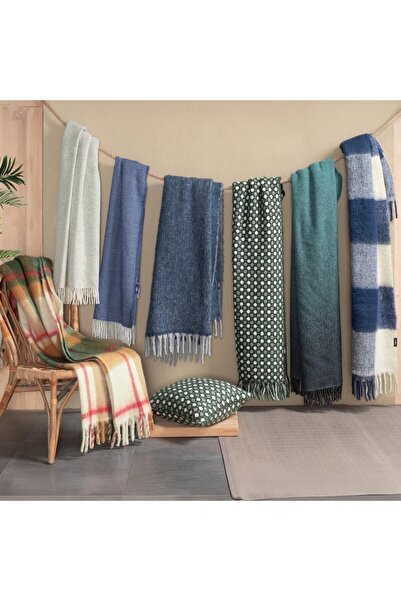 Sarev Ariel Throw (Couch Blanket) Blue