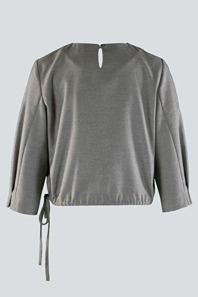 IDYL Flanel Bluse with Embroidery Detail