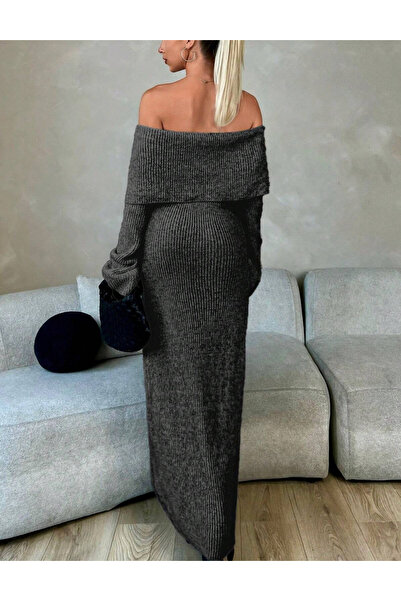 Sheya Shein maxi dress, gray