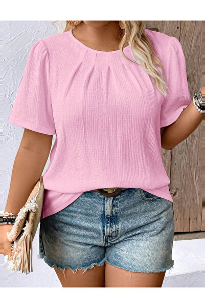 Sheya Shein blouse, pink
