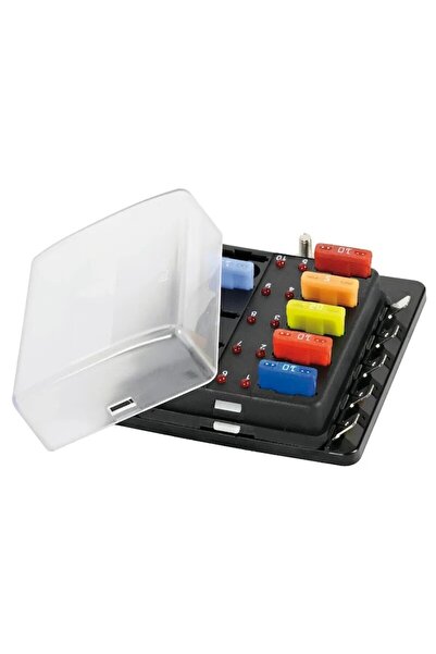 OSCULATI Laminated Fuse Holder with 6 Warning LEDs, 100A Capacity, 30A/Fuse