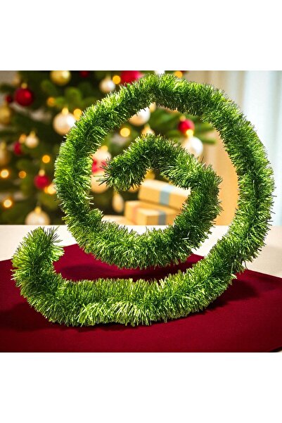 Kuzey 2 METRI METALIC VERDE FISTACHIO SĂRMĂ DECORATIVĂ PENTRU Gât VERDE FISTA...