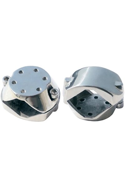 GFN Clemă pentru țevi din oțel inoxidabil AISI 316, înclinare reglabilă, acce...