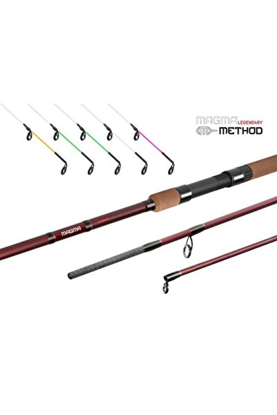 DELPHİN MAGMA LEGEND4RY Method Tip Ultra Heavy - pink, 360cm/215g, 3 sections, 1 pc