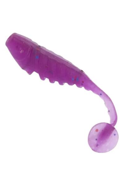 EnergoTeam Momeală plutitoare Soft Shad L&K, 8 cm, violet, 3-5 buc/pachet