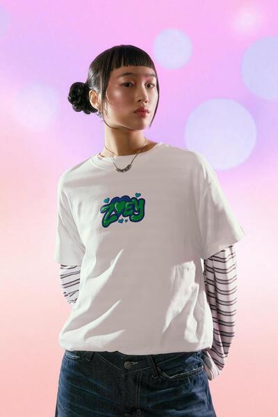 Bershka KPop Demon Hunters Huntr/x short sleeve print T-shirt