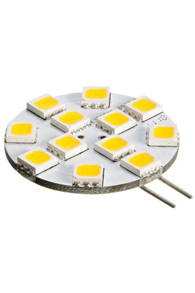 OSCULATI LED SMD G4 Bulb, 12 LEDs, 15W (halogen equivalent)