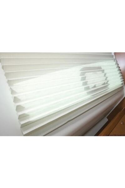 OSCULATI Oceanair Pleated Blinds, Chrome, 508 mm - Harmony Cream Fabric, Wall Mount