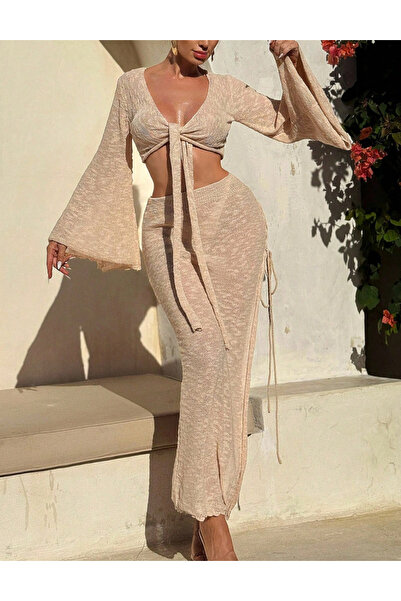 Sheya Shein beach set, beige