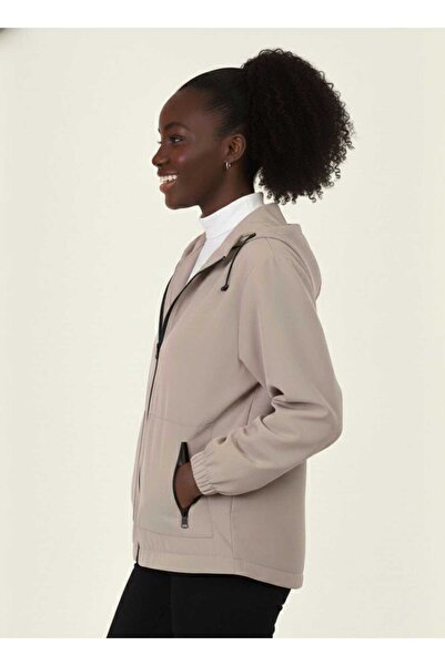 blayn jeans Γυναικείο αδιάβροχο παλτό με κουκούλα Windbreaker – Ελαφρύ, ελαφρύ , με φερμουάρ, αθλητικό στυλ