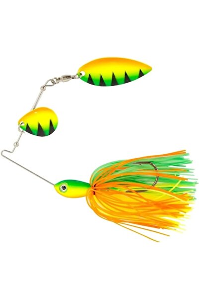 EnergoTeam Wizard Spinnerbait Orange 7g for Pike