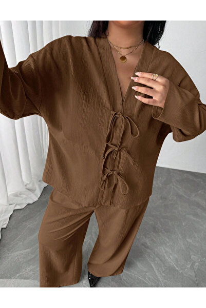 Sheya Shein Curve+ set, brown