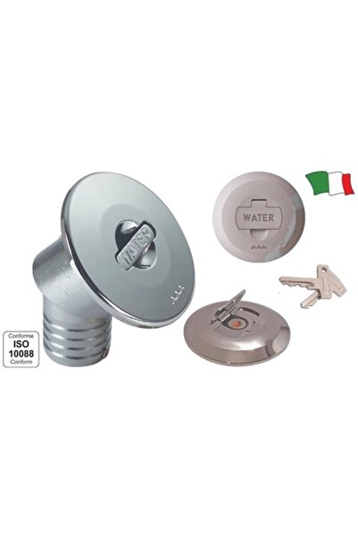 GFN Capac de umplere cu apă înclinat, alamă cromată