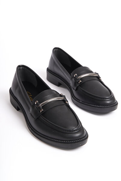 Redoxy حذاء لوفر نسائي بتصميم خاص بإبزيم أنيق