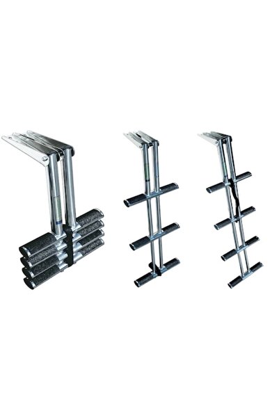 GFN Tornado Folding Telescopic Ladder, 3-4 Steps, for Water Sports