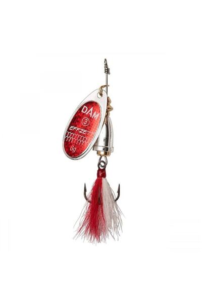 Mimteam DAM Effzett Executor Dressed Spinner, Reflex Red, 6 grams