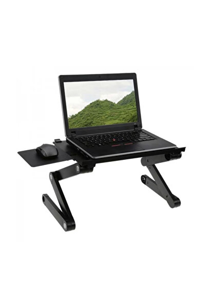 OEM Multifunctional laptop table T8 adjustable 2 fans
