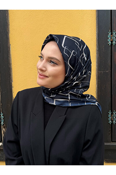 Ma'Polien Soft Eşarp Laci-İndigo