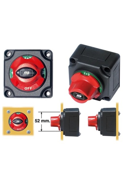 GFN Battery disconnect switch for 2 batteries 300A