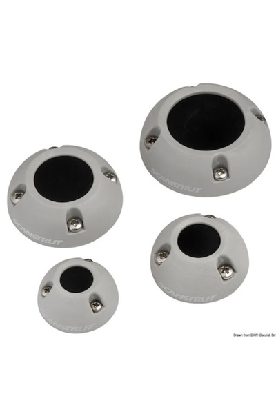 TNG Outdoor Scanstrut Vertical Cable Gland, Gray, Cable Diameter 4-9 mm, Connector 21, A 49 mm