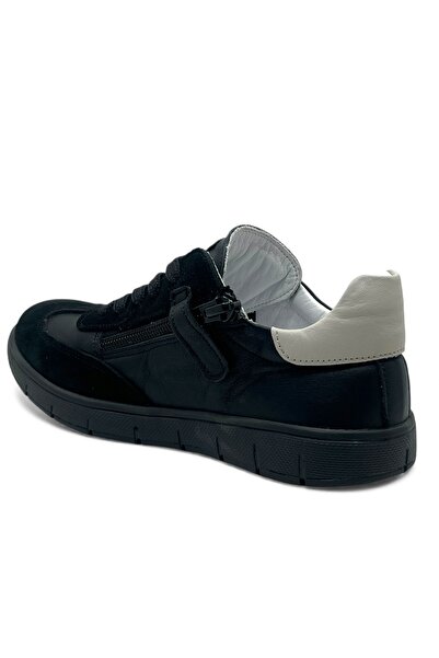 Perlina Leather and Orthopedic Sole Boys' Shoes