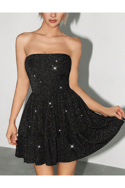 Sheya Shein mini dress, black