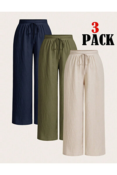 Sheya Shein Curve+ Pants Set, mixed colors