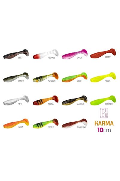 DELPHİN Top Mix KARMA UVs set momeli 5 buc 10 cm Perchy+Redface+Candy+Hawai+Best