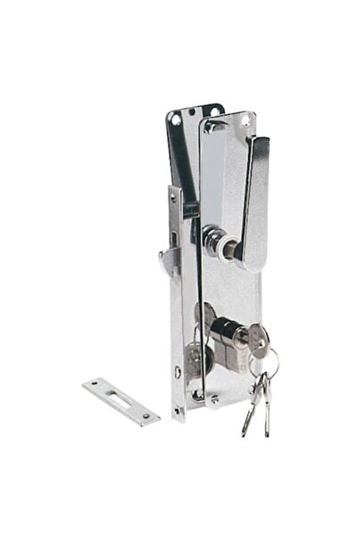 OSCULATI Yale chrome-plated brass sliding door lock,