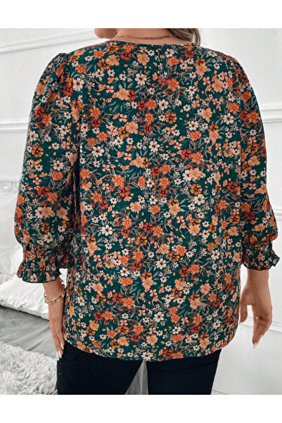 Sheya Cămașă Shein Curve+, culori mixte
